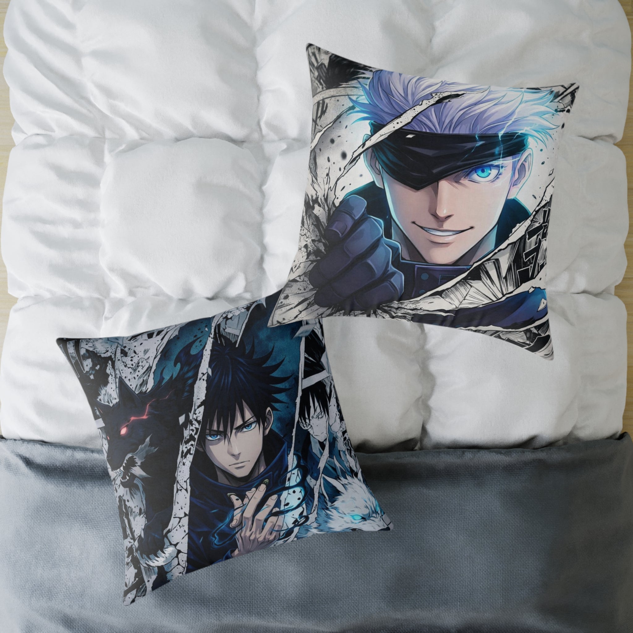Anime Character Pillow | Square Poly Canvas Pillow