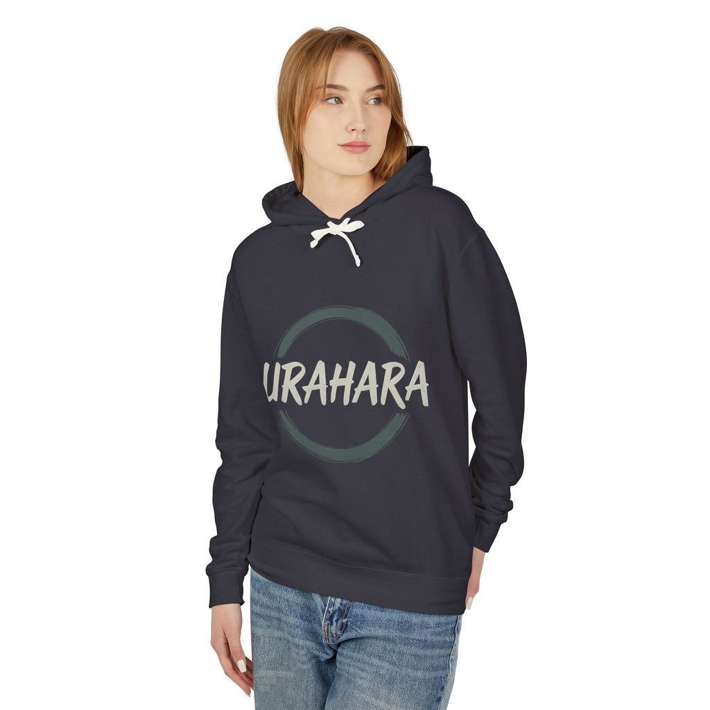 Unisex Lightweight Hooded Sweatshirt with URAHARA Design, Anime Fan Apparel, Casual Streetwear, Gift for Manga Lovers, Cozy Hoodie