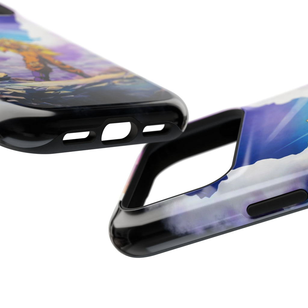 Dragon Warrior Power Pose Impact-Resistant Phone Case