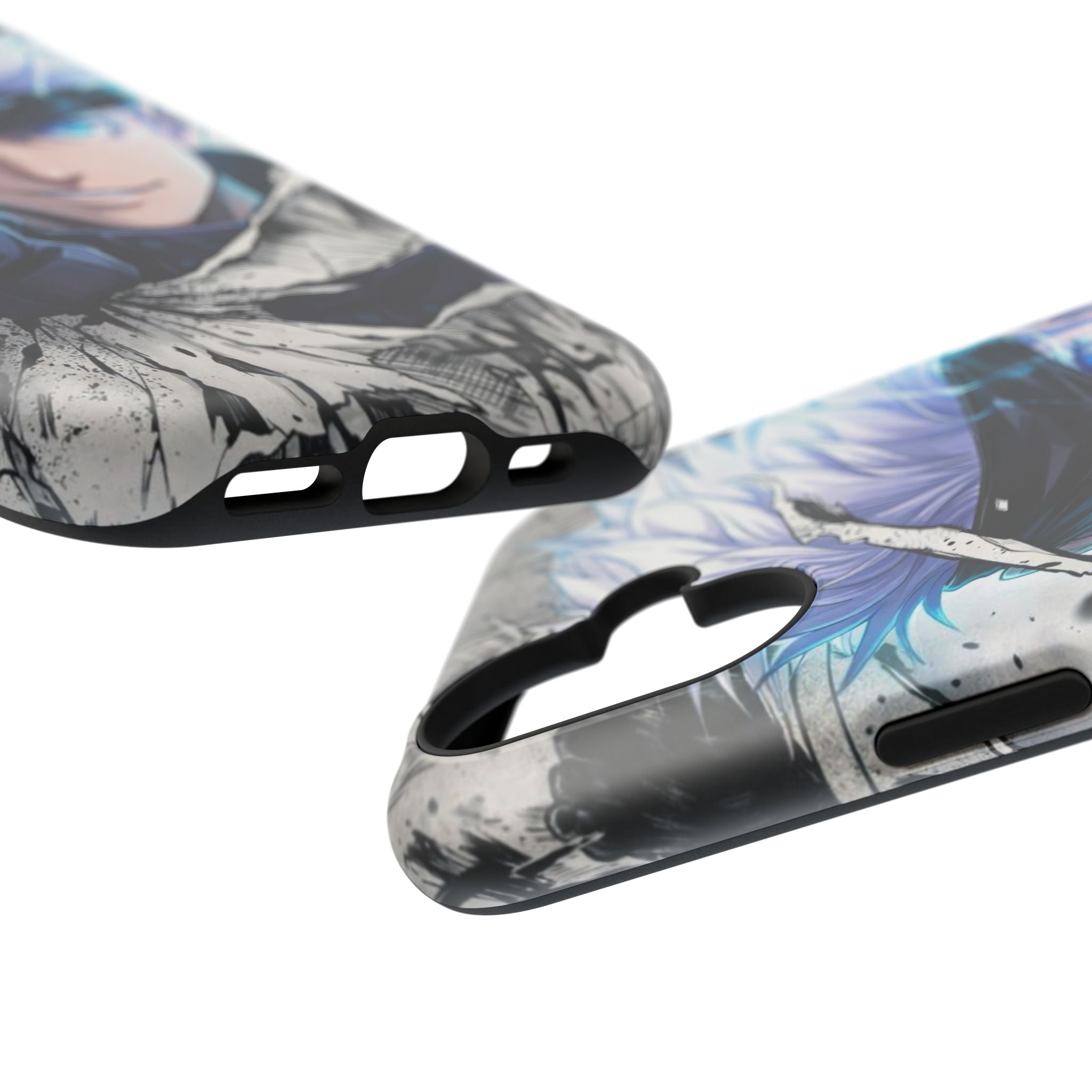 Anime Sorcerer Phone Case — Impact-Resistant Protective Cover