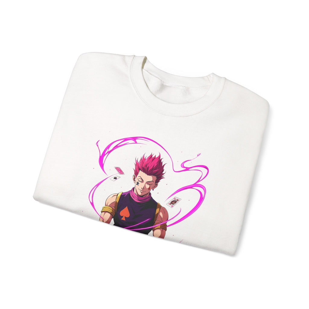 Meditating Anime Warrior Sweatshirt | Mystic Energy Illustration