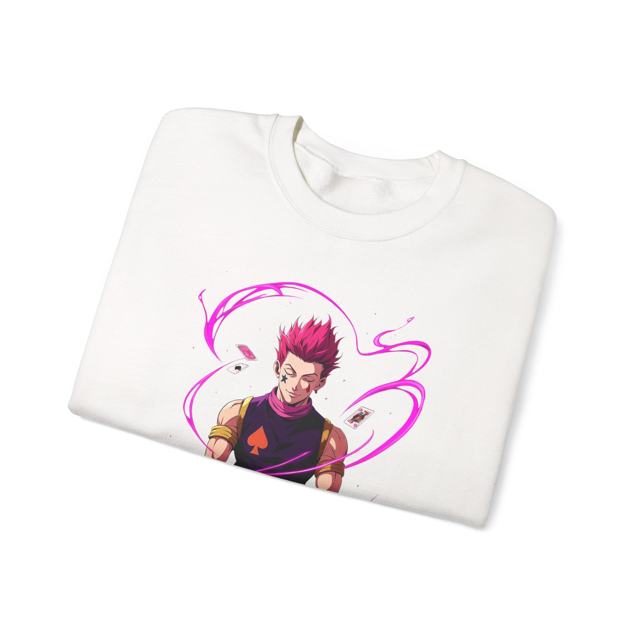 Meditating Anime Warrior Sweatshirt | Mystic Energy Illustration