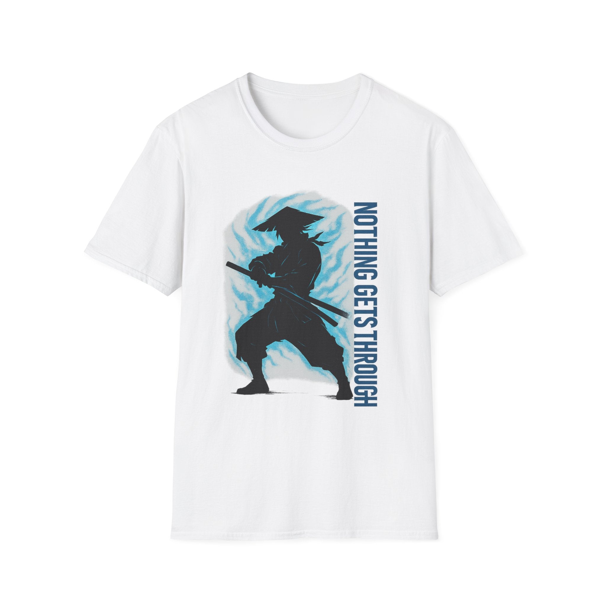 Nothing Gets Through Anime Shadow Tee  Silent Strength Unisex Shirt