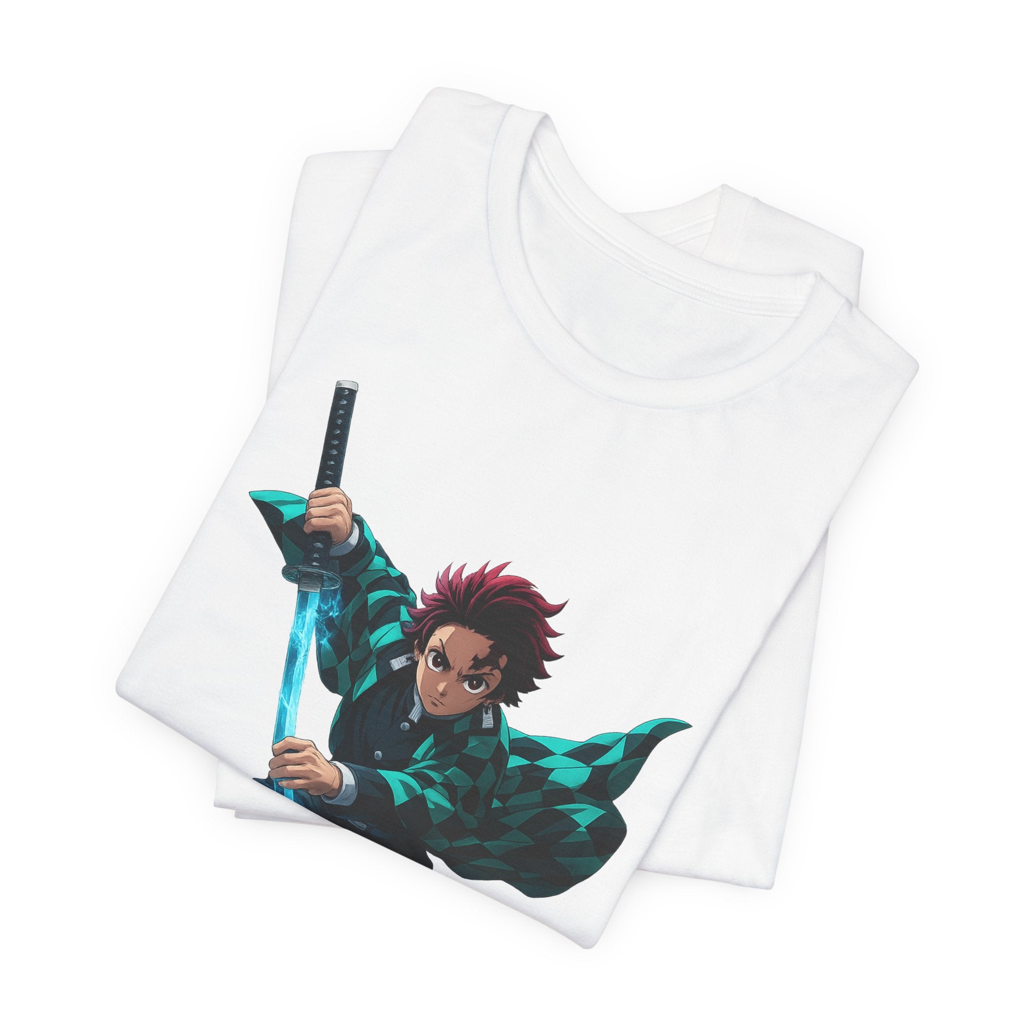 Anime-Inspired Graphic Tee, Unisex Jersey Short Sleeve Tee, Casual Wear, Gift for Fans, Manga Merchandise, Comfortable Style