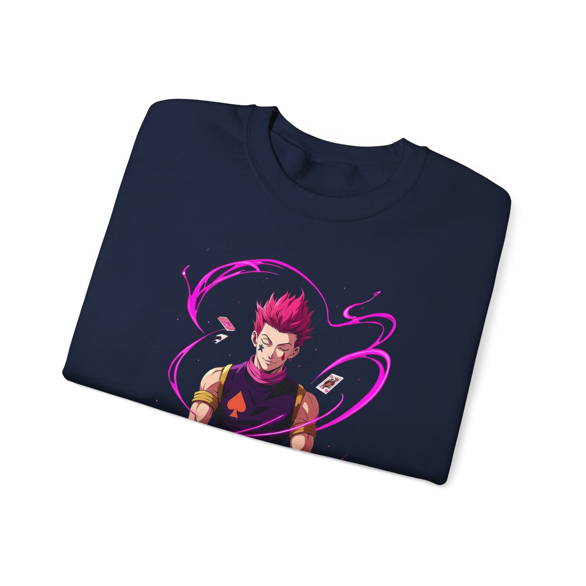 Meditating Anime Warrior Sweatshirt | Mystic Energy Illustration