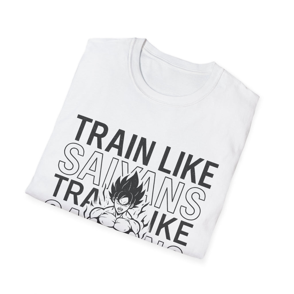 Unisex Fitness T-Shirt, Workout Tee,  Training Shirt, Anime Gym Apparel, Gift for Athletes & Fans