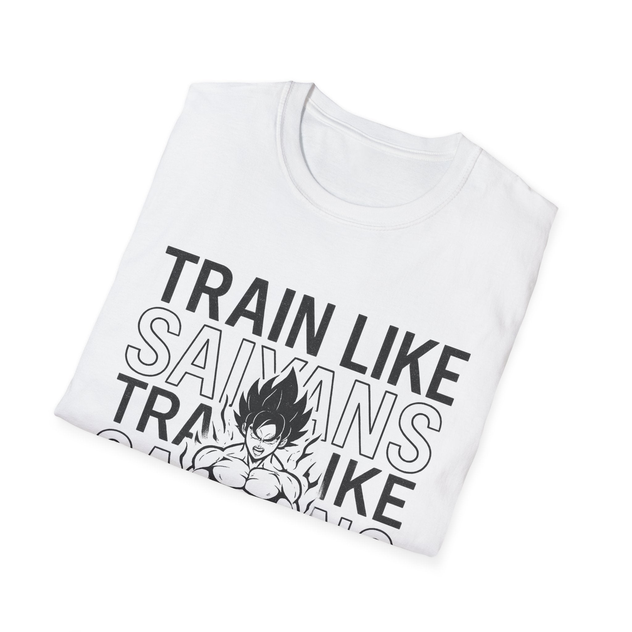 Unisex Fitness T-Shirt, Workout Tee,  Training Shirt, Anime Gym Apparel, Gift for Athletes & Fans