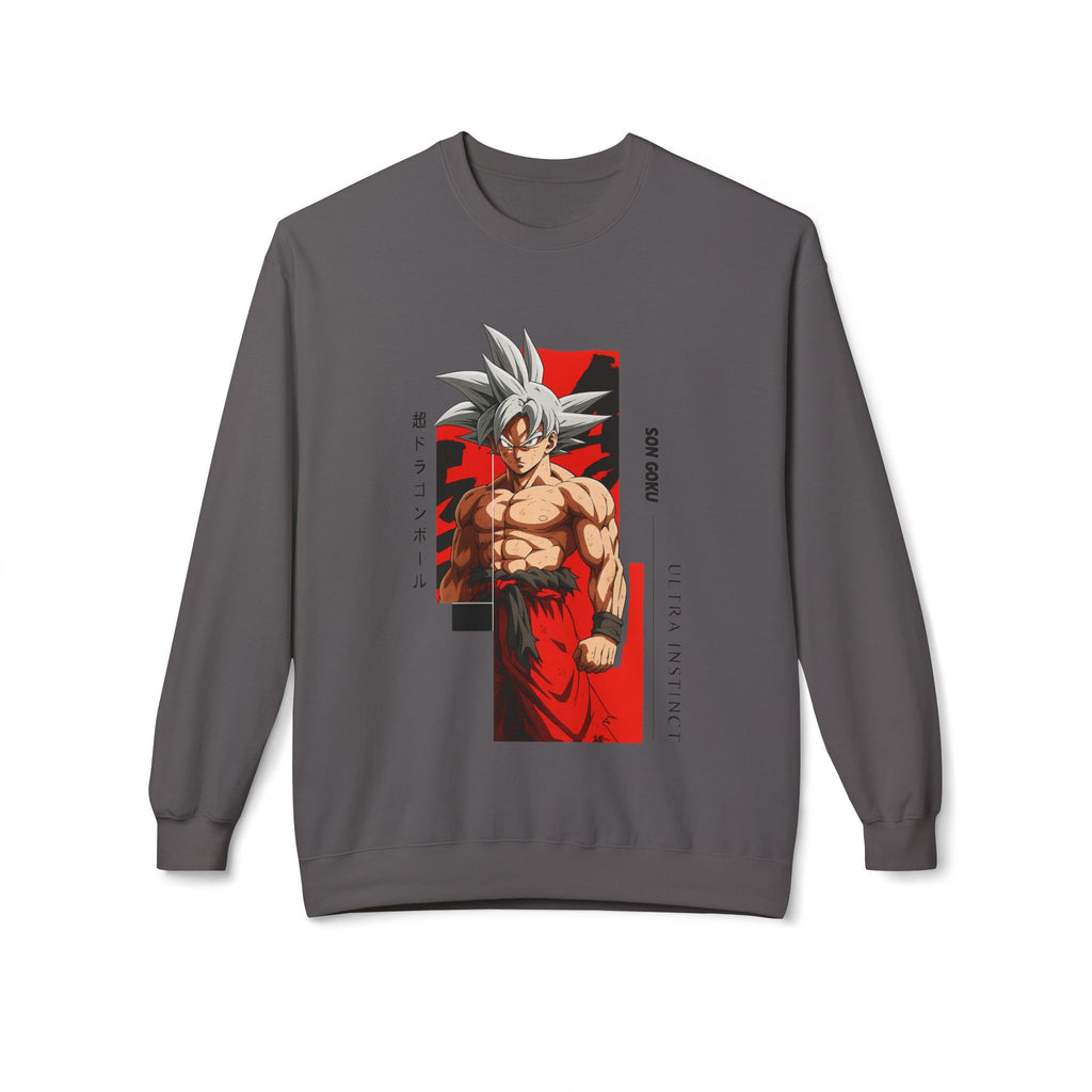 Ultra Instinct Anime Fighter Crewneck Sweatshirt | Martial Art Graphic
