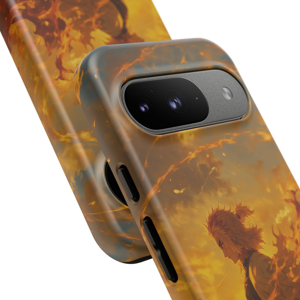 Flame Samurai Phone Case | Sunset Warrior iPhone Case