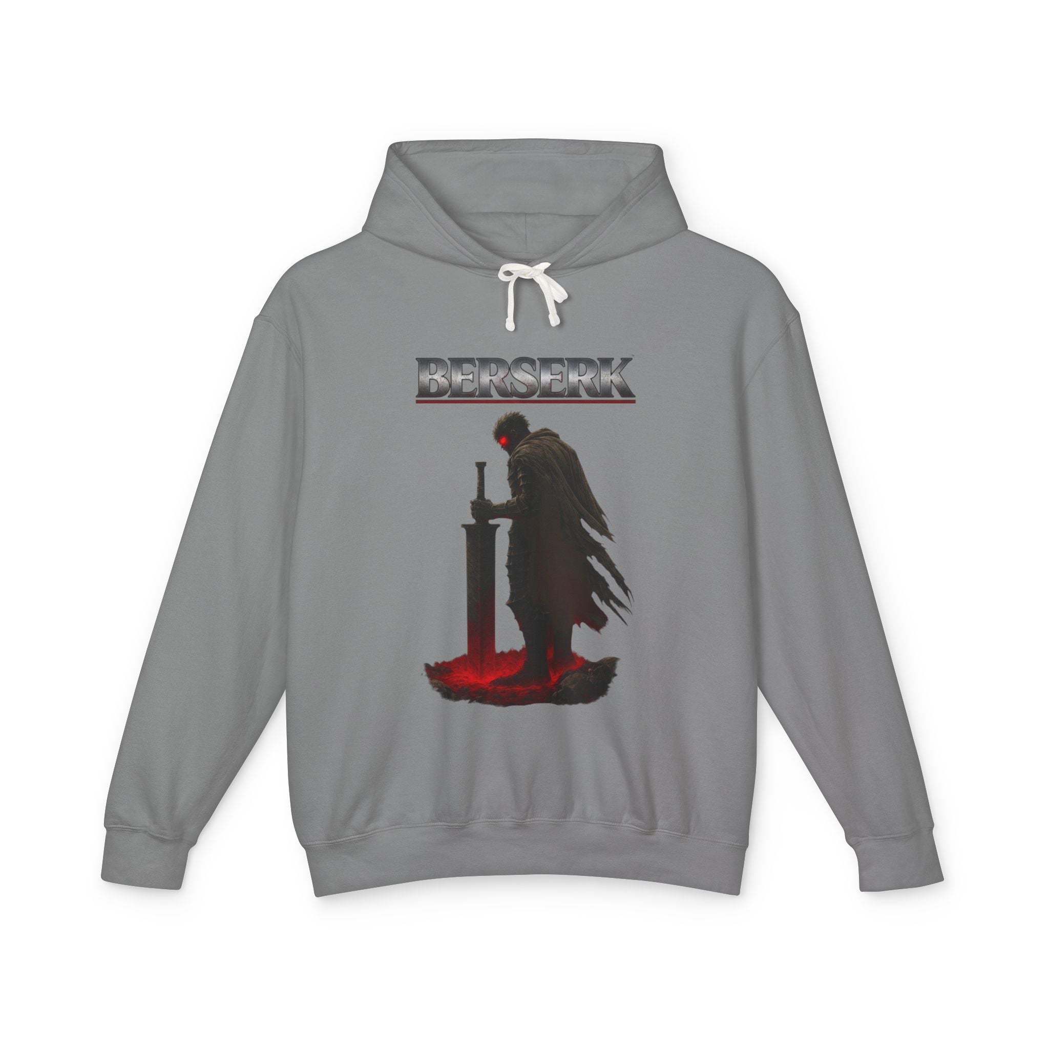 Dark Knight Warrior hoodie | Sword, Blood Pool, Lone Figure