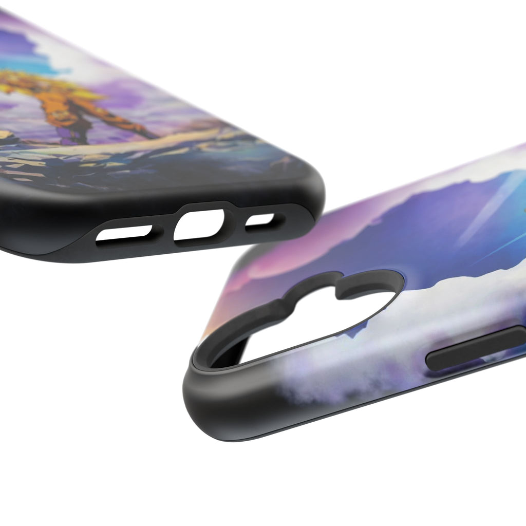 Dragon Warrior Power Pose Impact-Resistant Phone Case