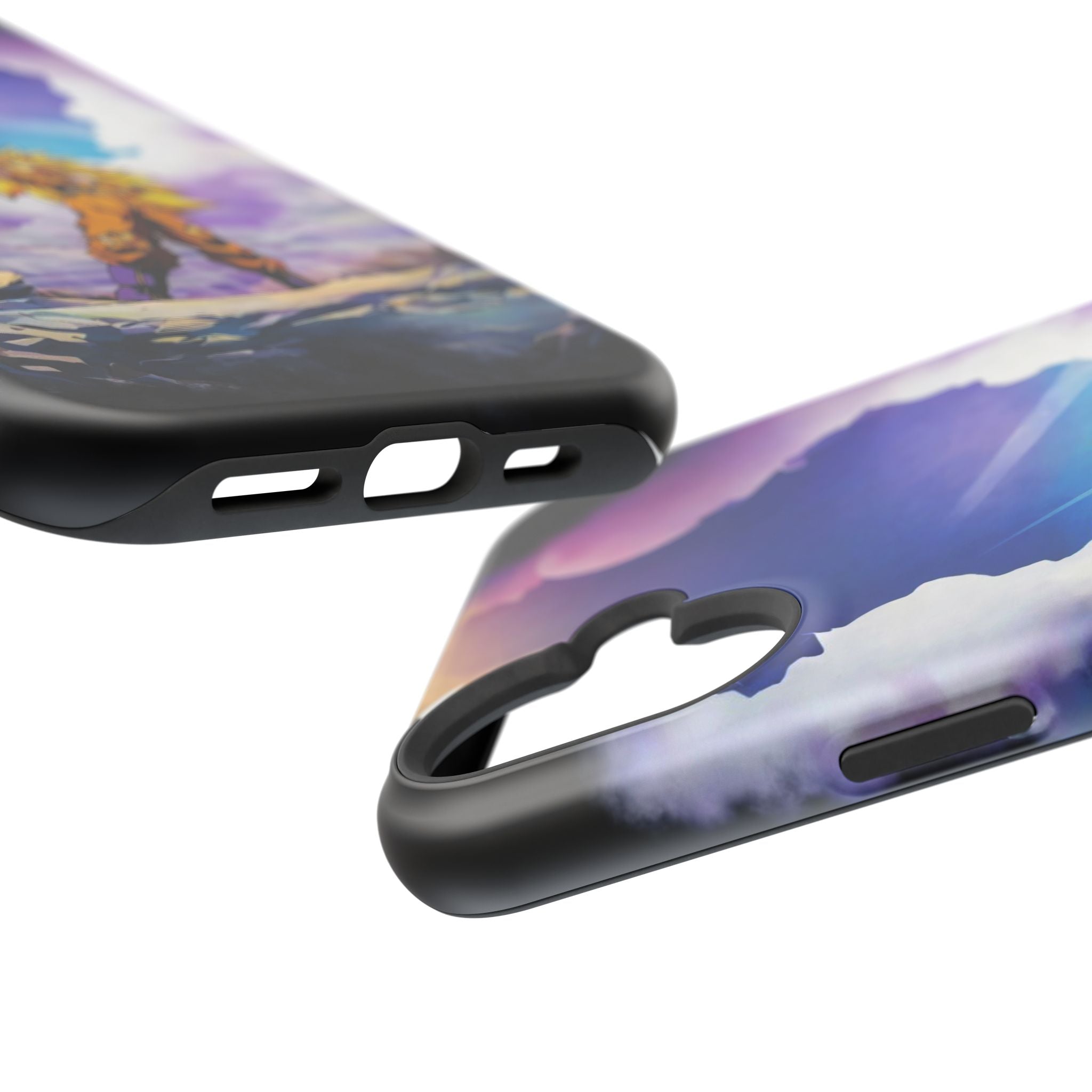 Dragon Warrior Power Pose Impact-Resistant Phone Case