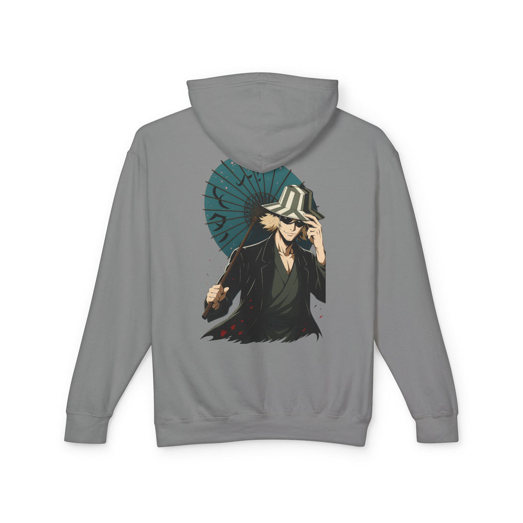 Unisex Lightweight Hooded Sweatshirt with URAHARA Design, Anime Fan Apparel, Casual Streetwear, Gift for Manga Lovers, Cozy Hoodie