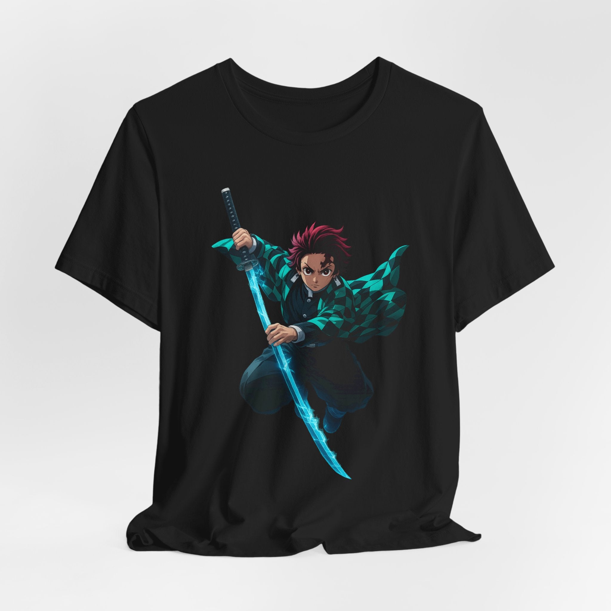 Anime-Inspired Graphic Tee, Unisex Jersey Short Sleeve Tee, Casual Wear, Gift for Fans, Manga Merchandise, Comfortable Style