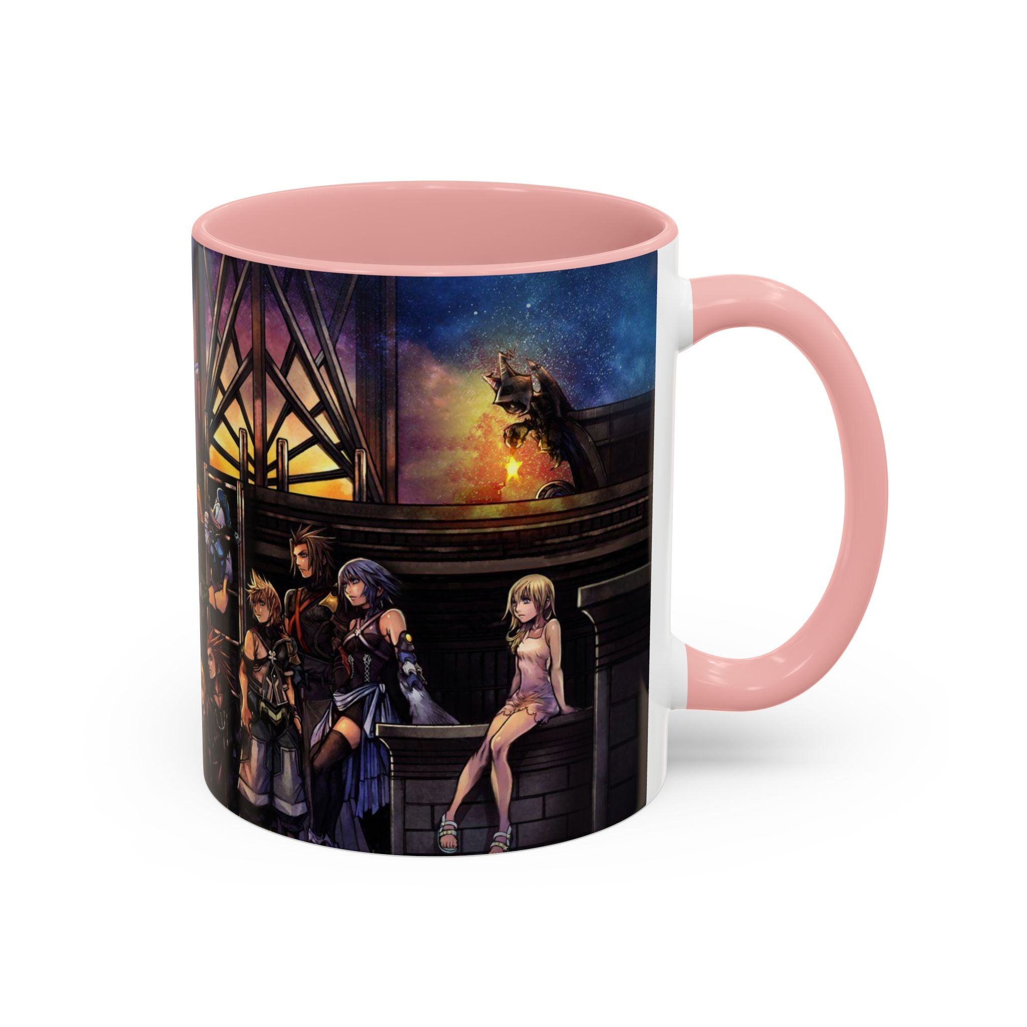 Fantasy RPG Character Lineup Mug | Accent Coffee Mug 11oz 15oz