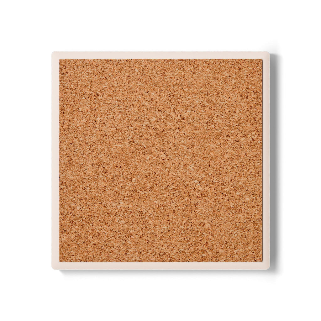 Anime Shinobi Jiraiya Ceramic Coaster | Round Cork Back