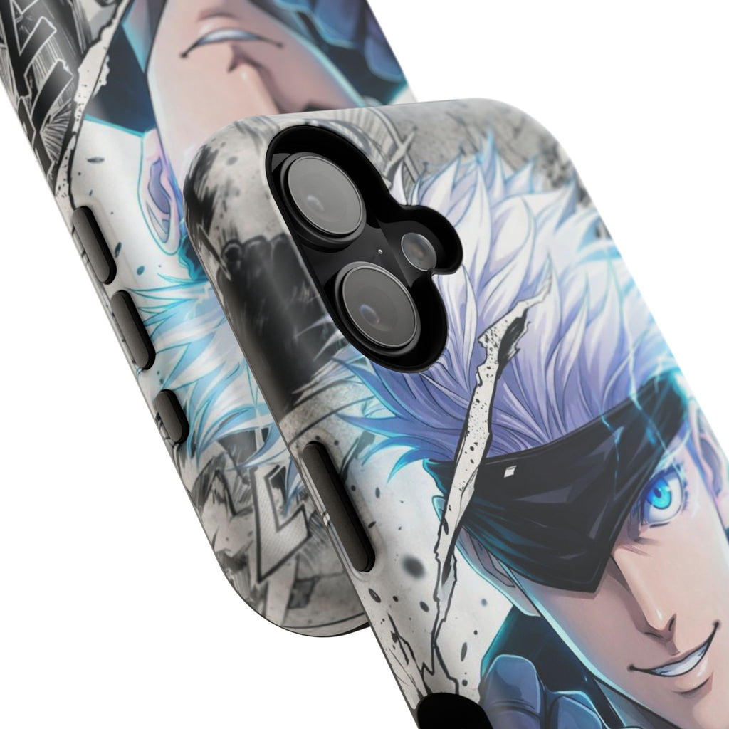 Anime Sorcerer Phone Case — Impact-Resistant Protective Cover
