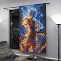Super  Warrior Window Curtain | Anime Power Energy