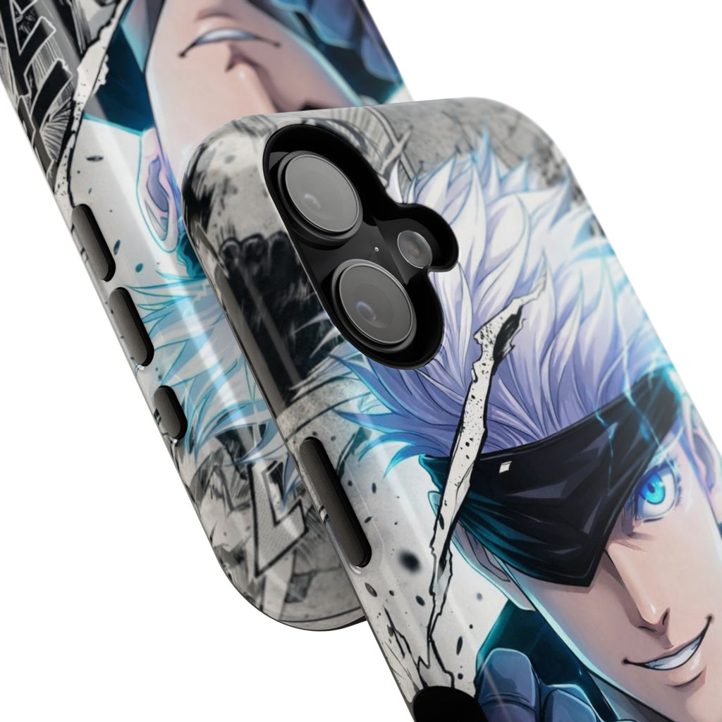 Anime Sorcerer Phone Case — Impact-Resistant Protective Cover