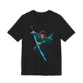 Anime-Inspired Graphic Tee, Unisex Jersey Short Sleeve Tee, Casual Wear, Gift for Fans, Manga Merchandise, Comfortable Style