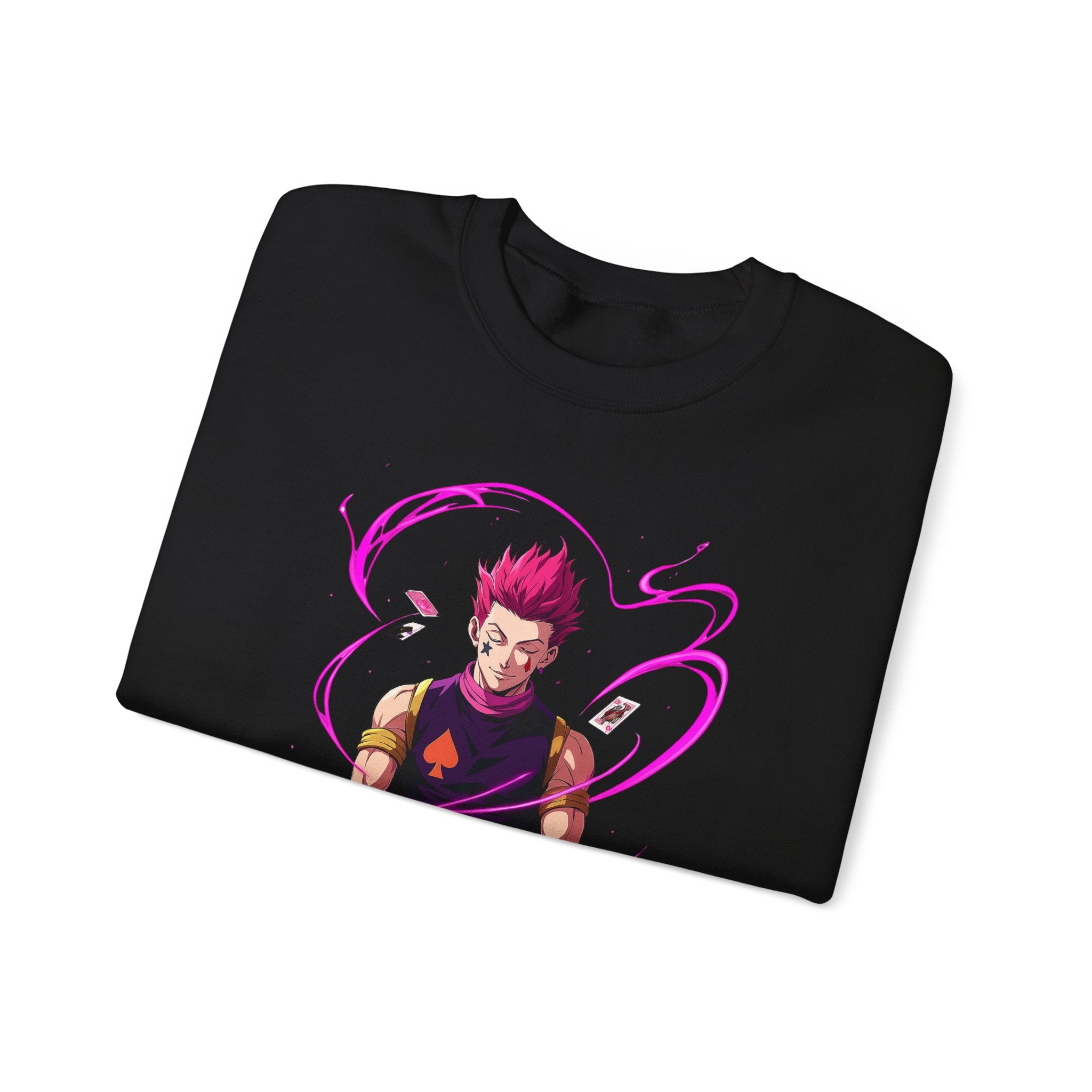 Meditating Anime Warrior Sweatshirt | Mystic Energy Illustration