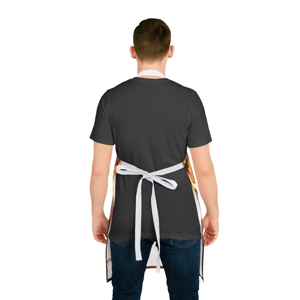 Superpowered Warrior Apron | All-Over Print Cooking Apron