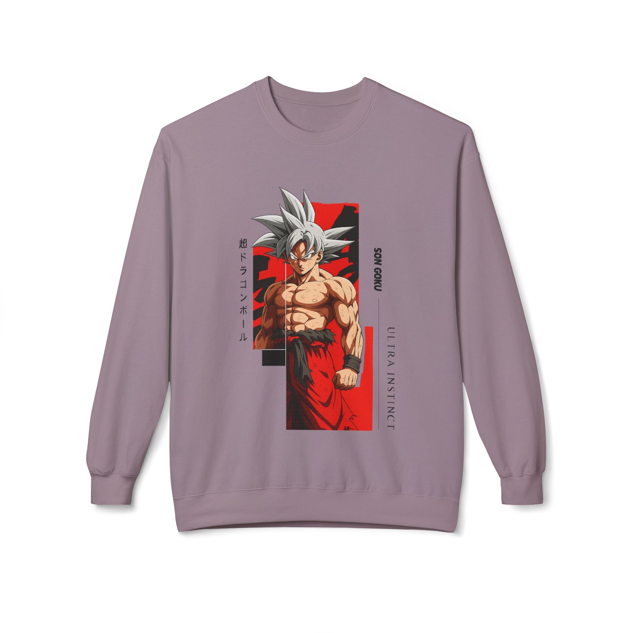 Ultra Instinct Anime Fighter Crewneck Sweatshirt | Martial Art Graphic