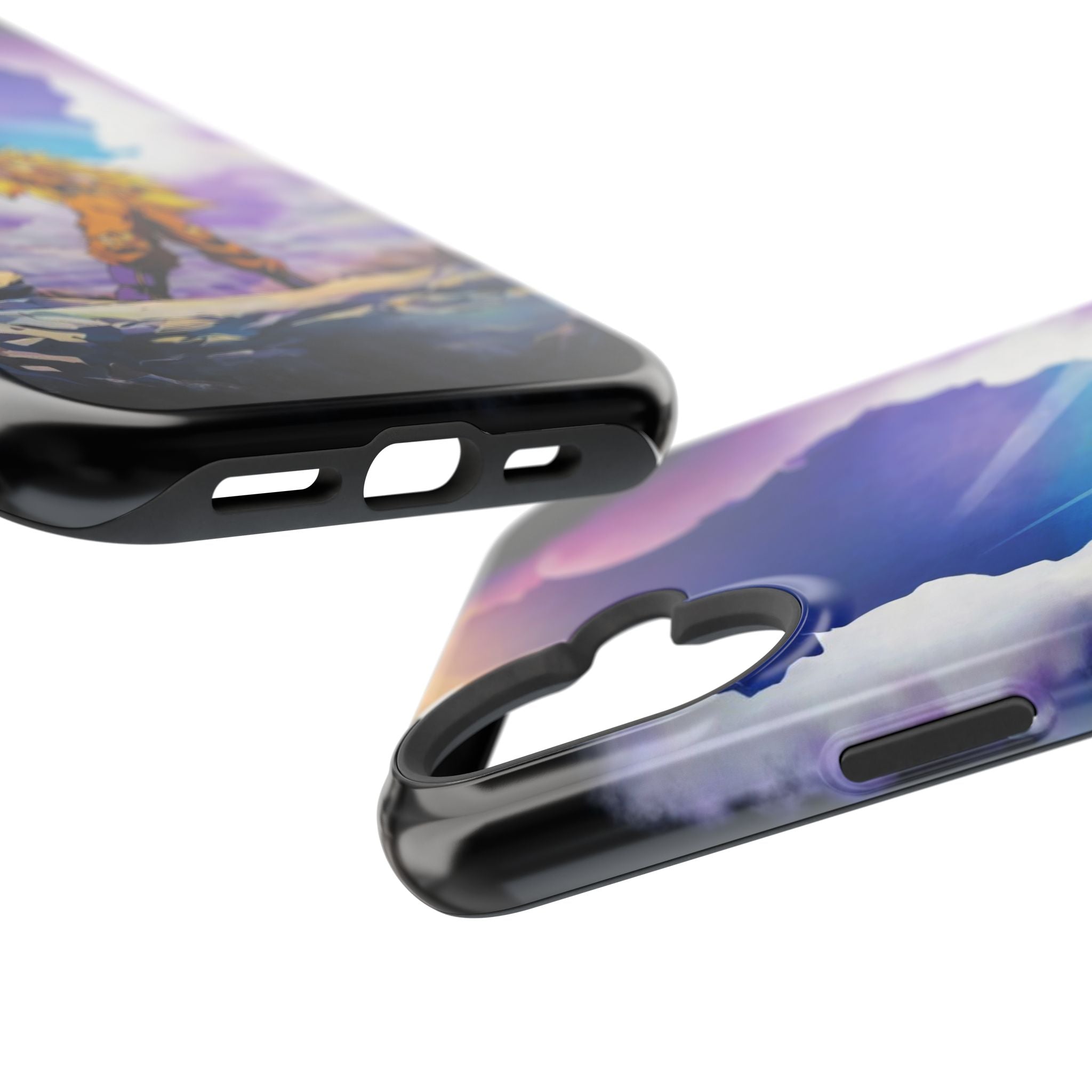 Dragon Warrior Power Pose Impact-Resistant Phone Case