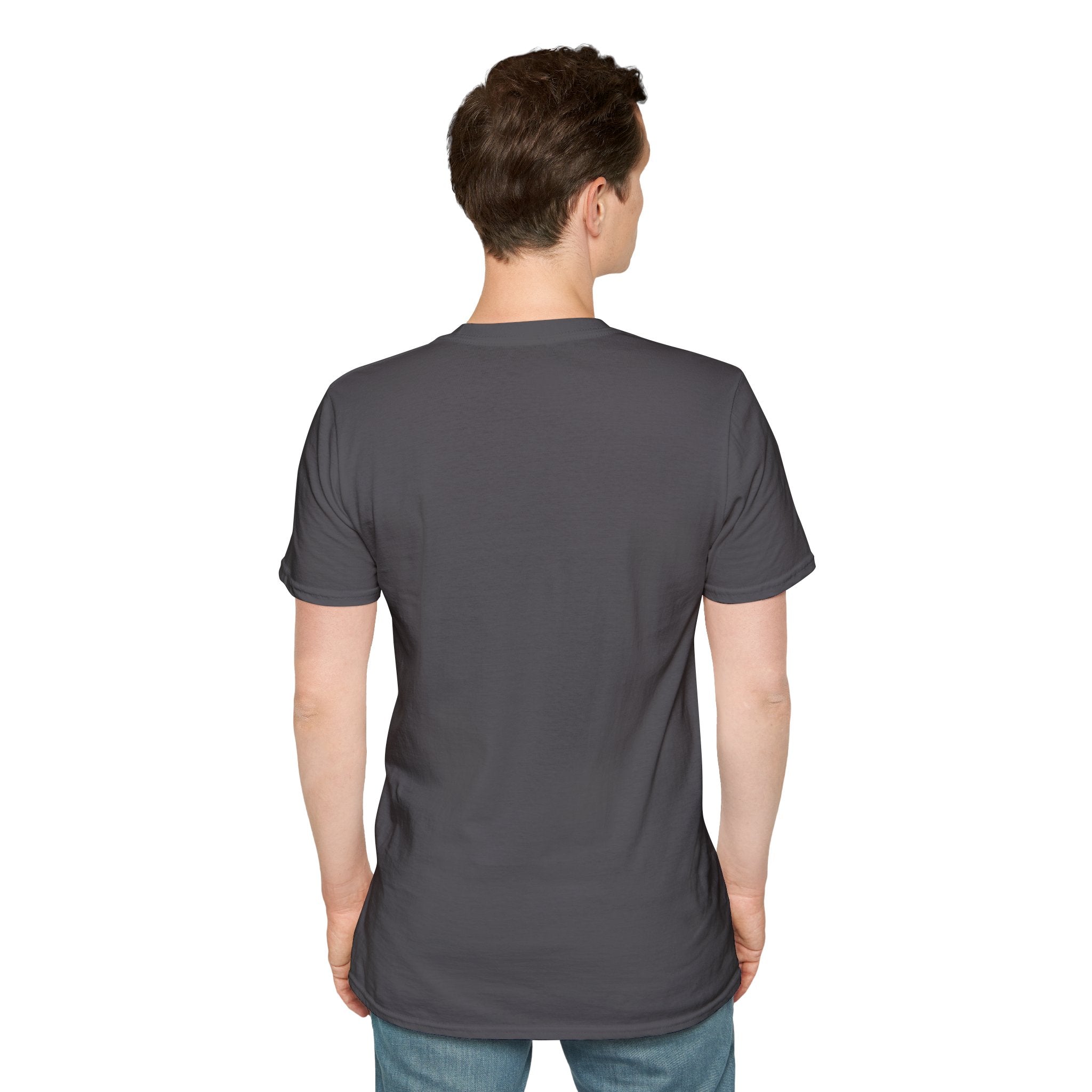 Unisex Softstyle T-Shirt with 'Discipline' Graphic, Motivational Tee, Casual Wear, Gift for Students, Inspirational Apparel, Black T-Shirt