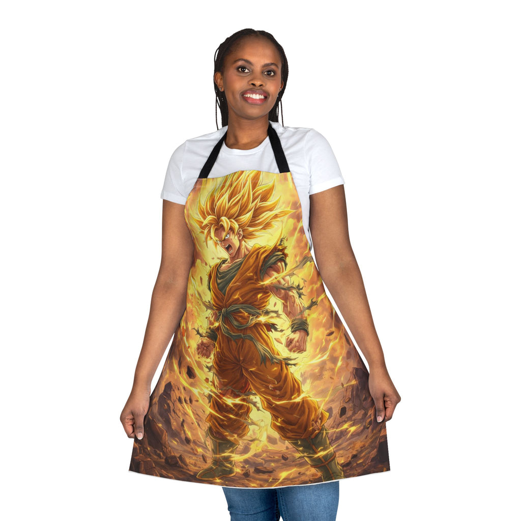 Superpowered Warrior Apron | All-Over Print Cooking Apron