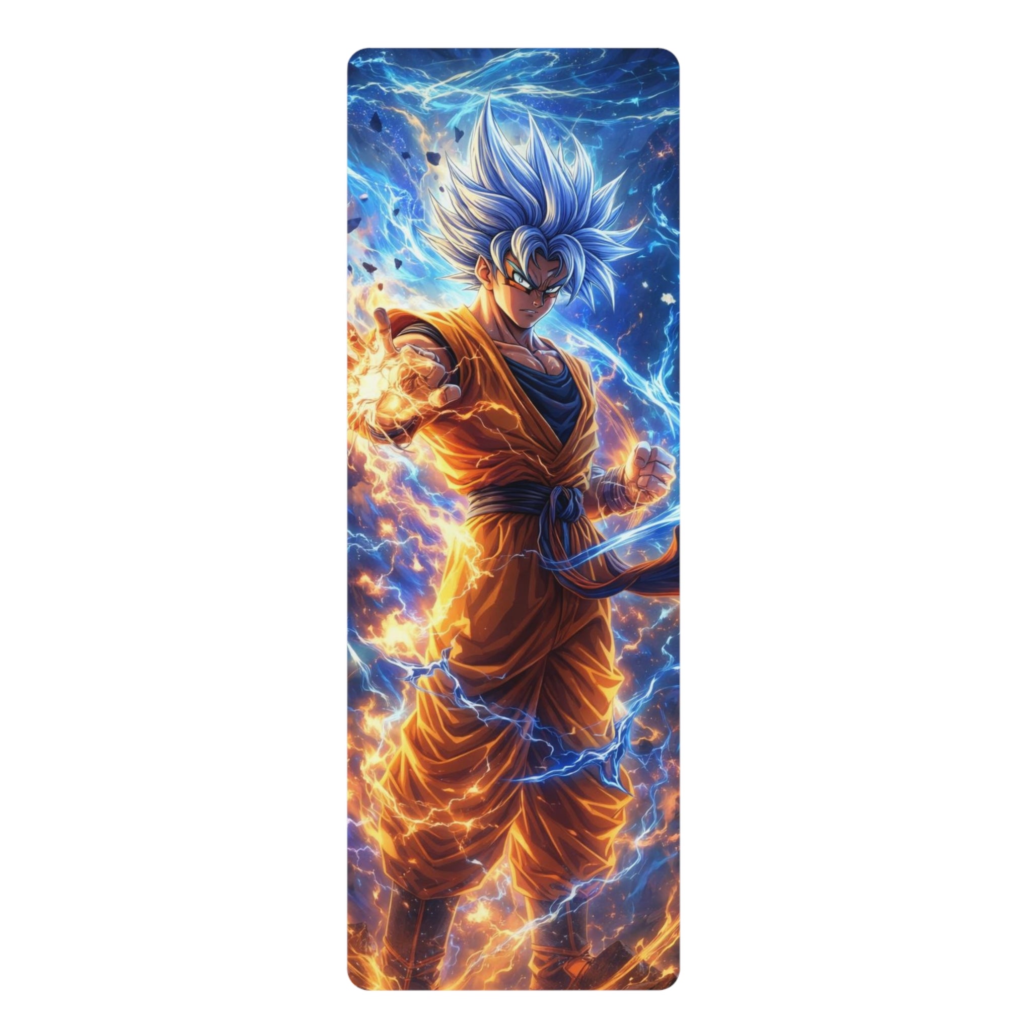 Superpowered Warrior Yoga Mat | Rubber Yoga Mat
