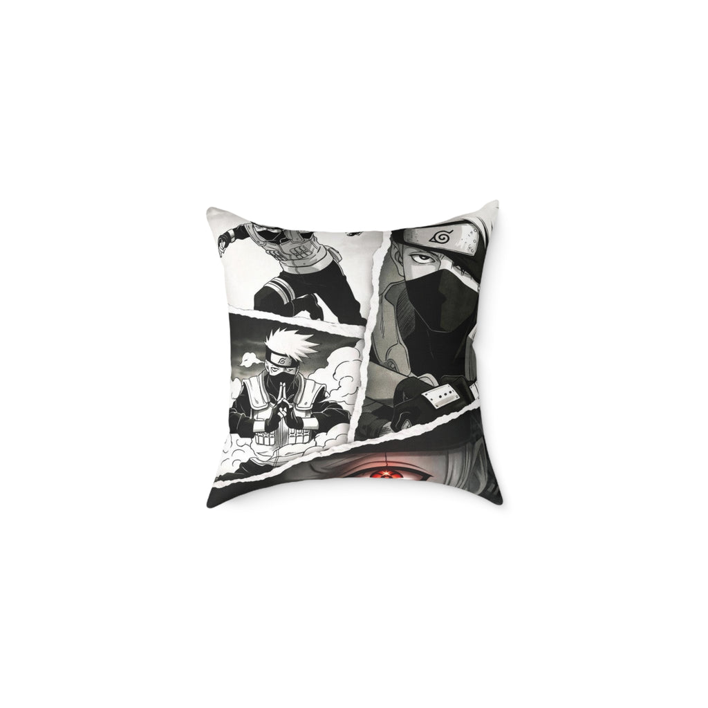 Anime Lightning Pose Pillow | Anime Ninja Manga Collage