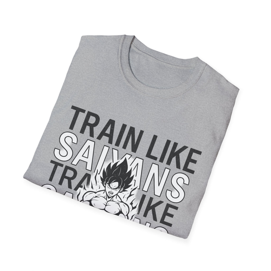 Unisex Fitness T-Shirt, Workout Tee,  Training Shirt, Anime Gym Apparel, Gift for Athletes & Fans