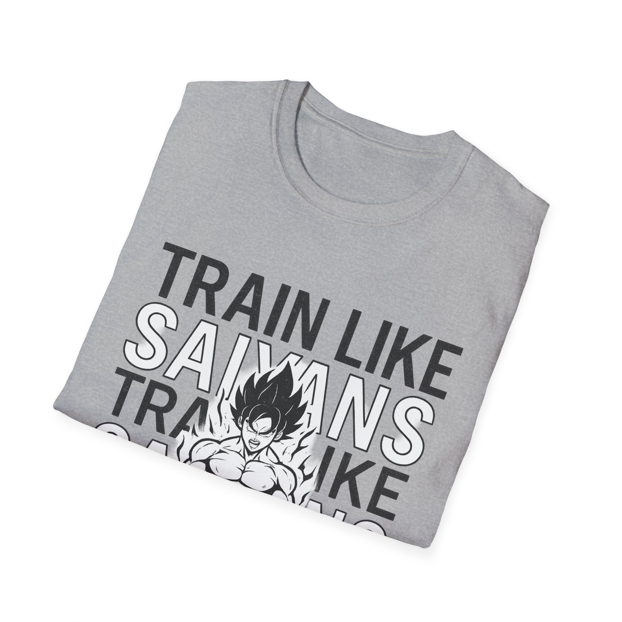 Unisex Fitness T-Shirt, Workout Tee,  Training Shirt, Anime Gym Apparel, Gift for Athletes & Fans