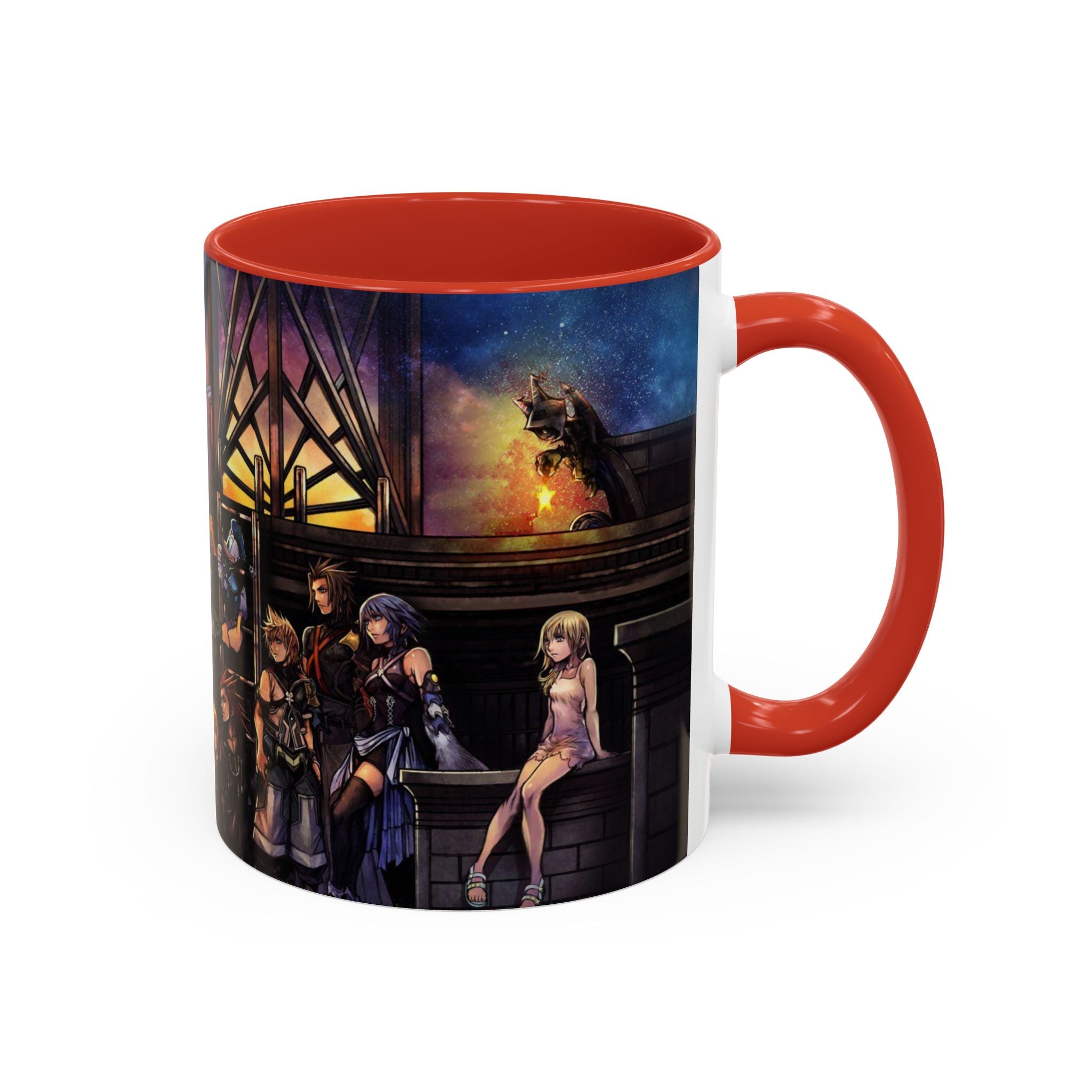 Fantasy RPG Character Lineup Mug | Accent Coffee Mug 11oz 15oz