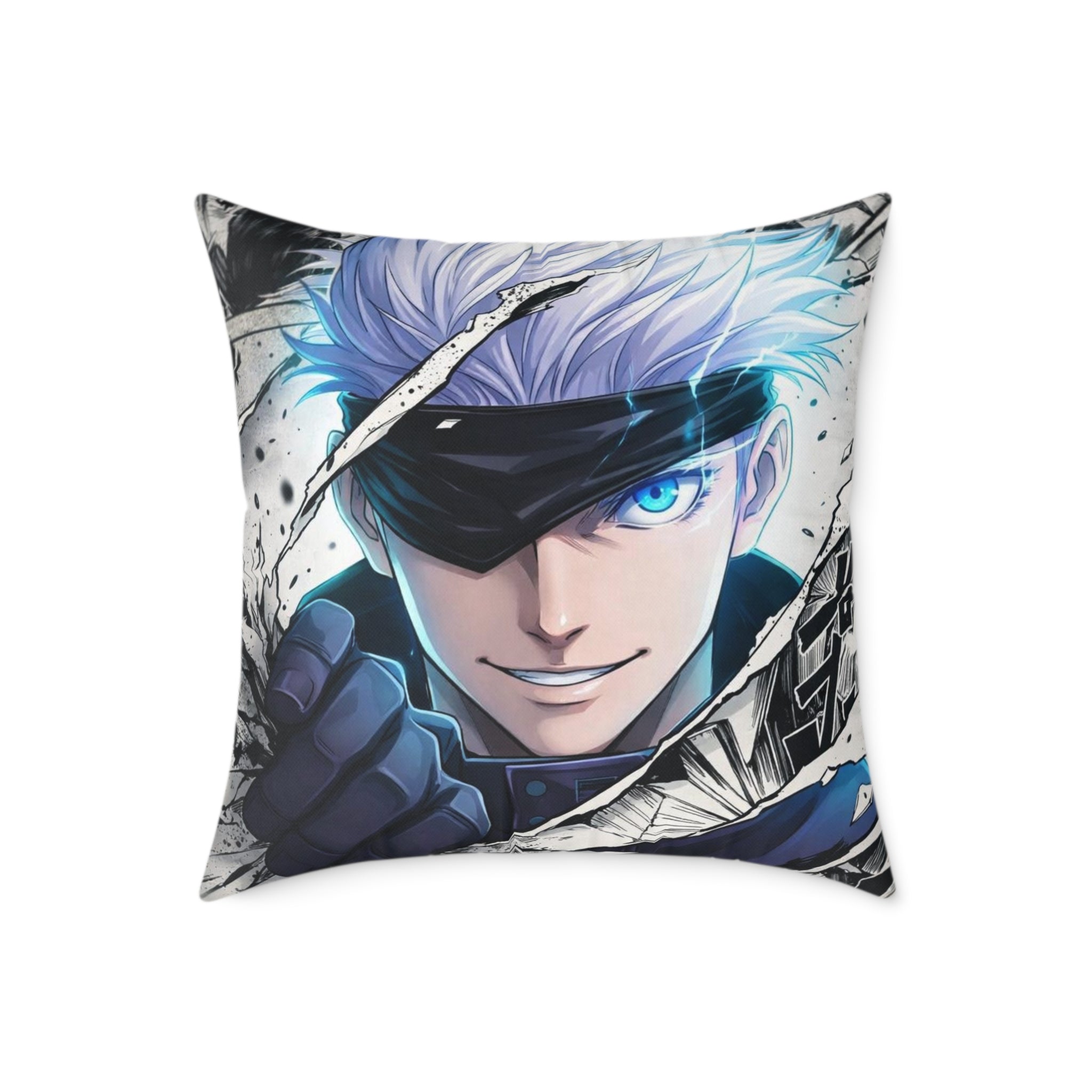 Anime Character Pillow | Square Poly Canvas Pillow