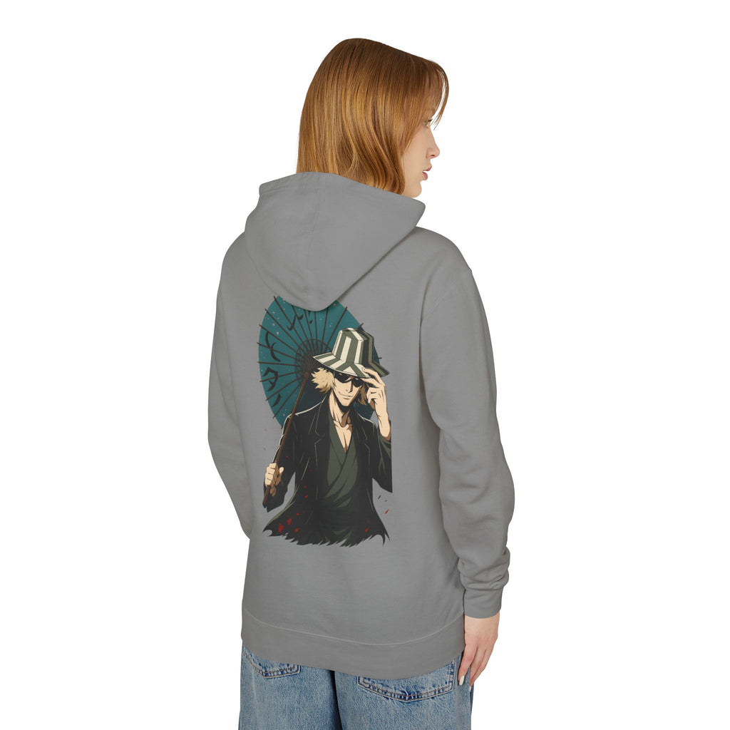 Unisex Lightweight Hooded Sweatshirt with URAHARA Design, Anime Fan Apparel, Casual Streetwear, Gift for Manga Lovers, Cozy Hoodie