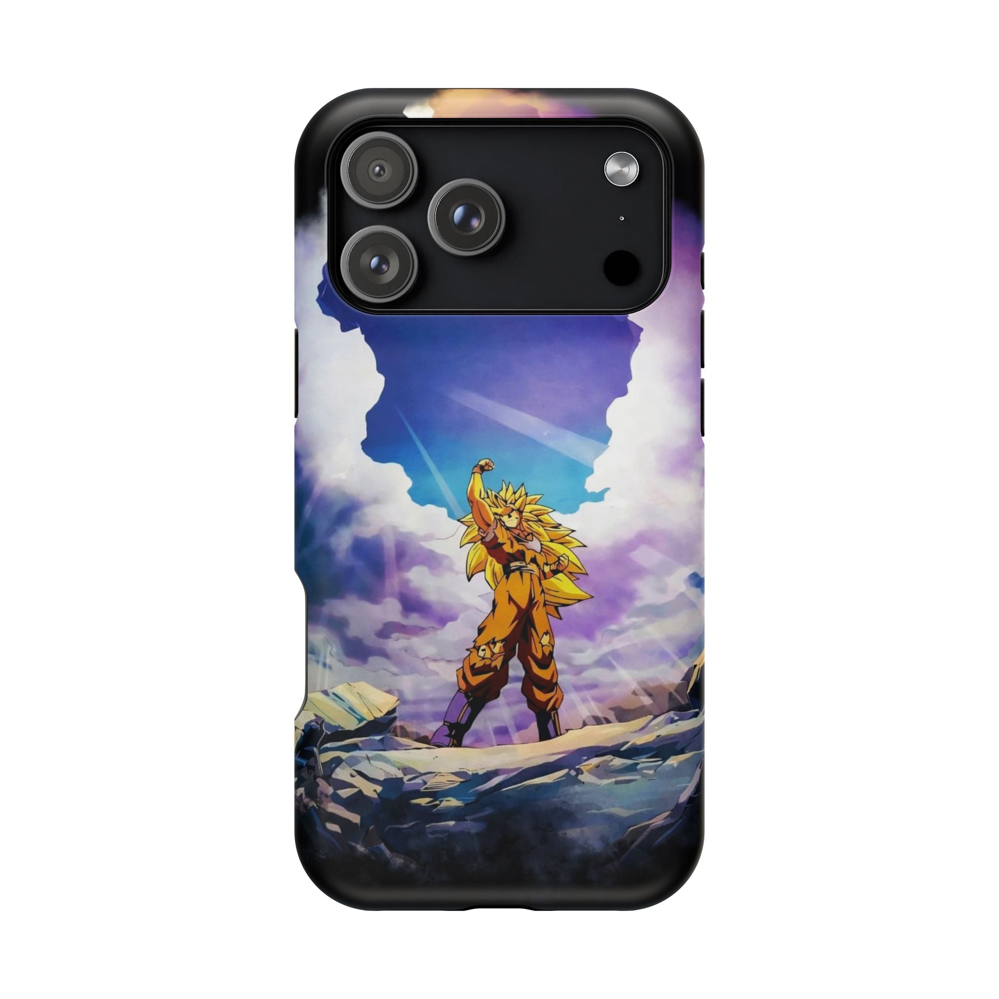 Dragon Warrior Power Pose Impact-Resistant Phone Case