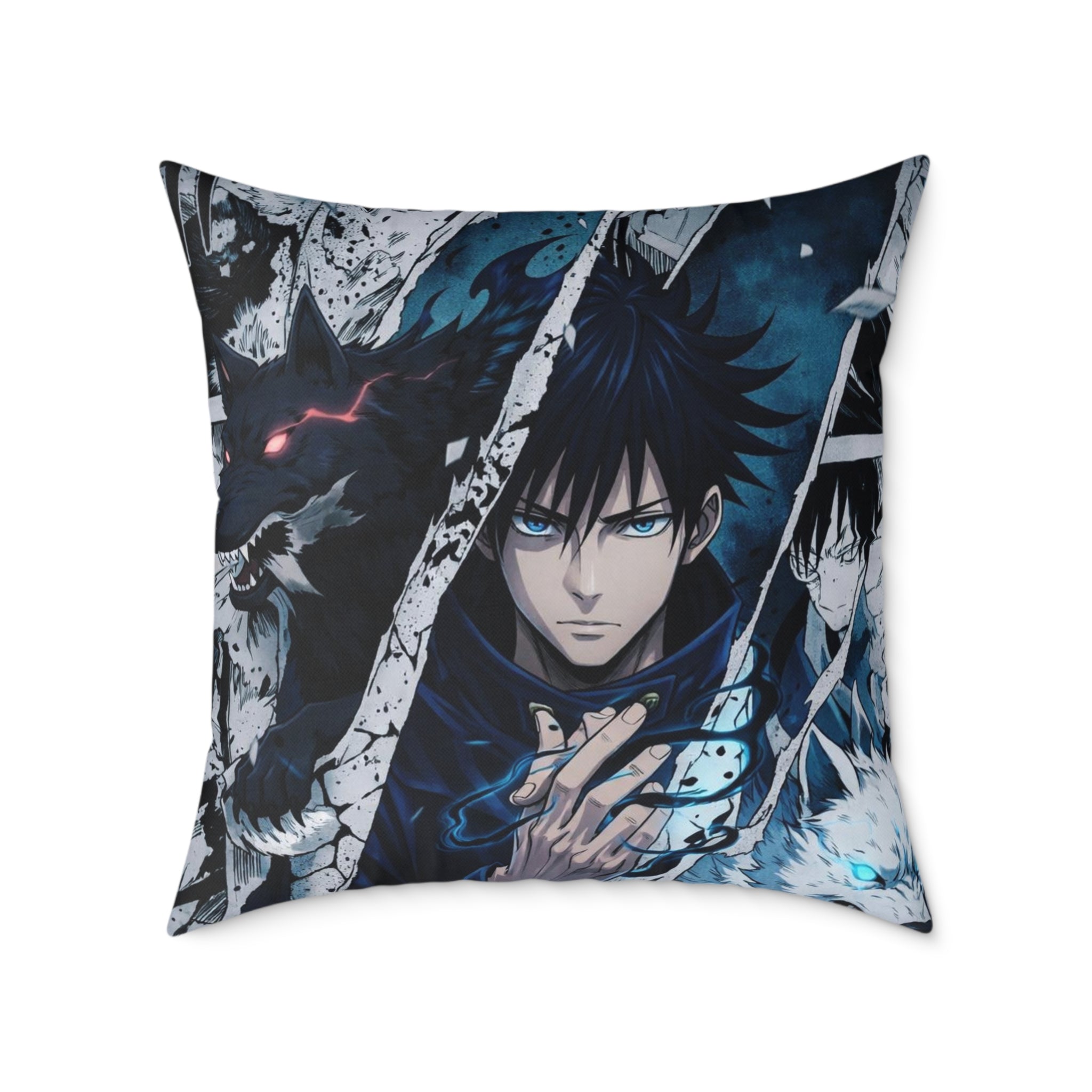 Anime Character Pillow | Square Poly Canvas Pillow