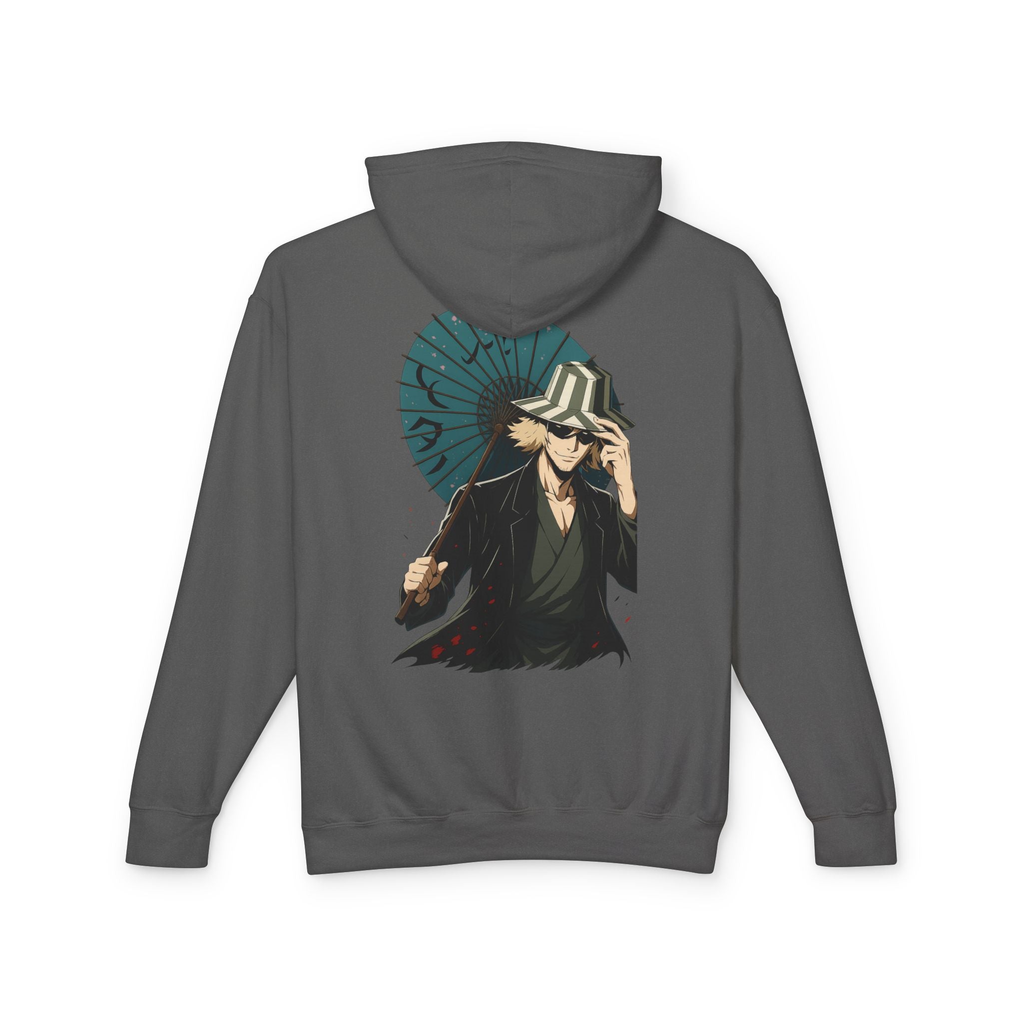 Unisex Lightweight Hooded Sweatshirt with URAHARA Design, Anime Fan Apparel, Casual Streetwear, Gift for Manga Lovers, Cozy Hoodie