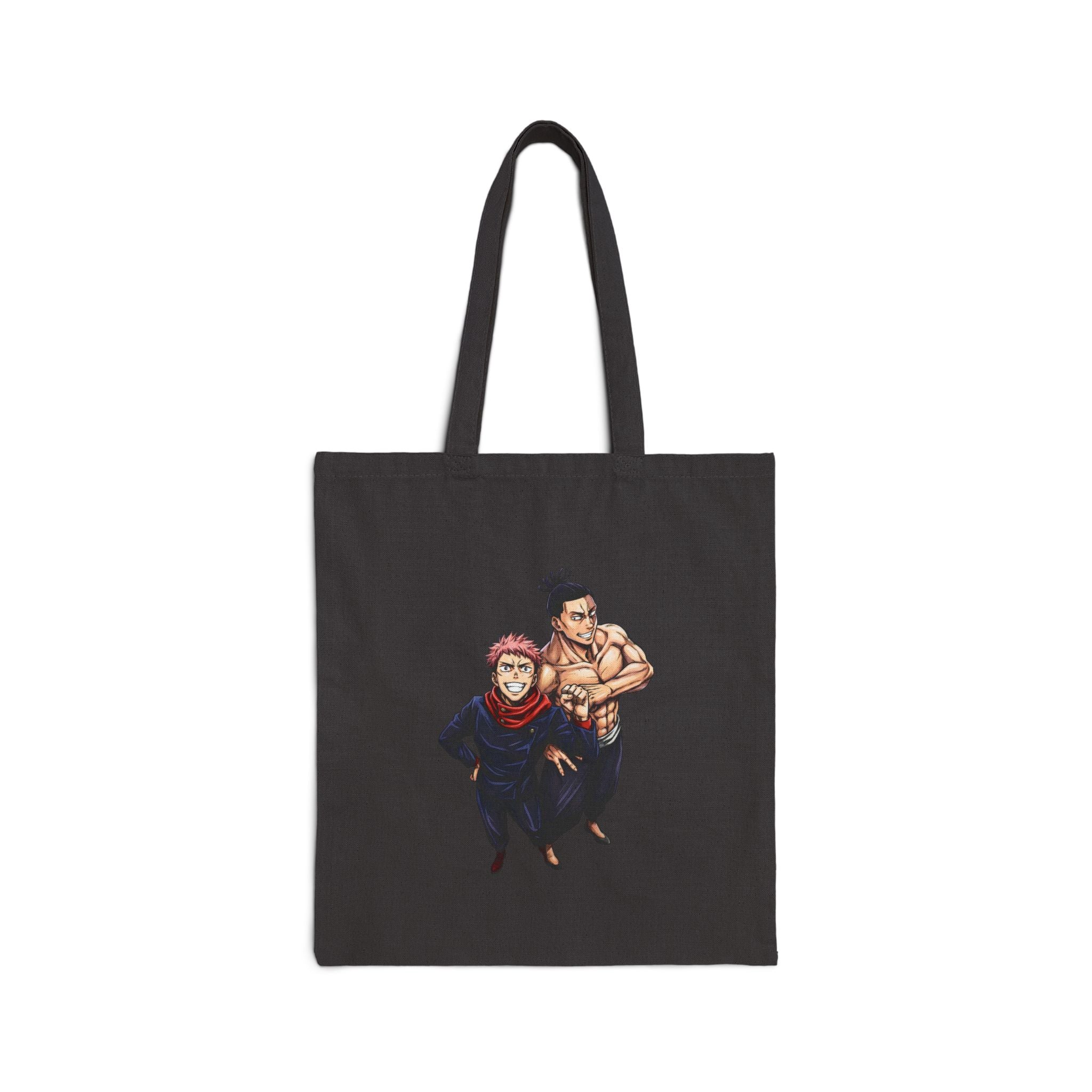 Anime Duo Illustration Tote Bag | Manga Panel Background