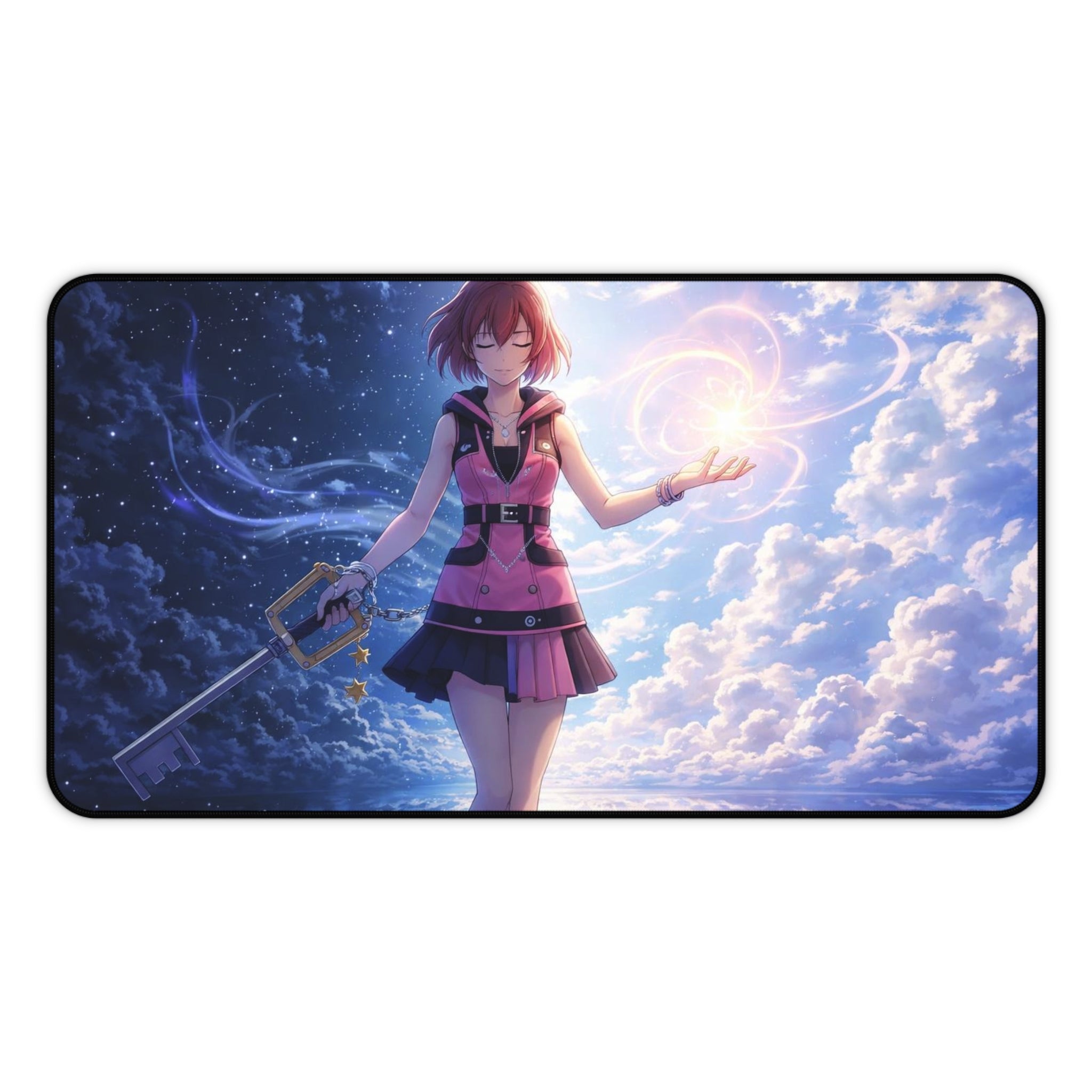 Anime blade Girl Desk Mat — Fantasy Sky Gaming Mouse Pad