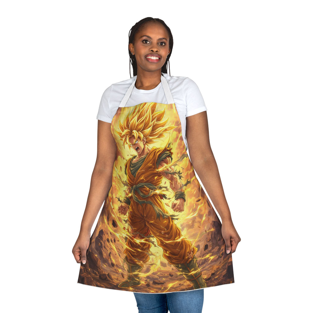 Superpowered Warrior Apron | All-Over Print Cooking Apron