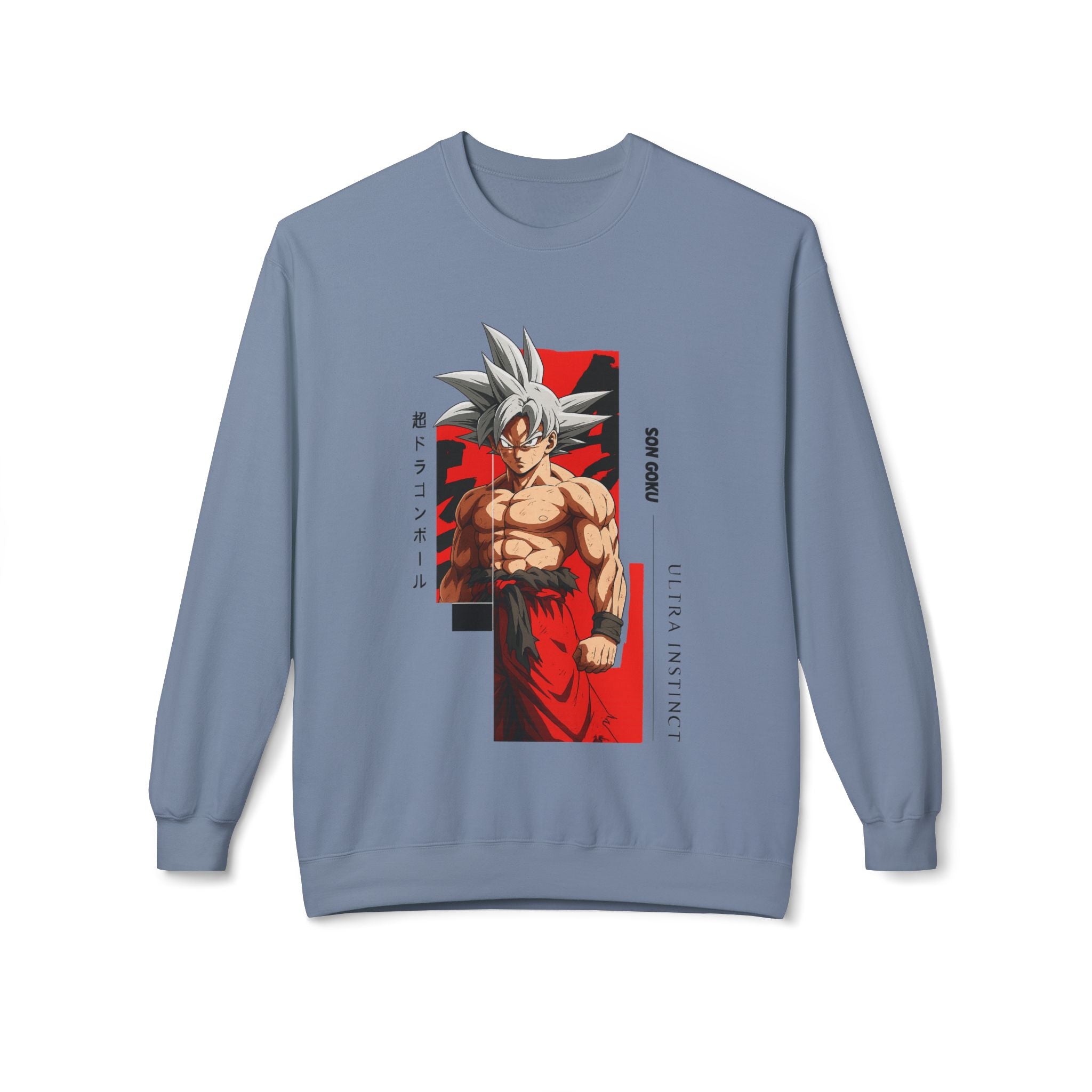 Ultra Instinct Anime Fighter Crewneck Sweatshirt | Martial Art Graphic