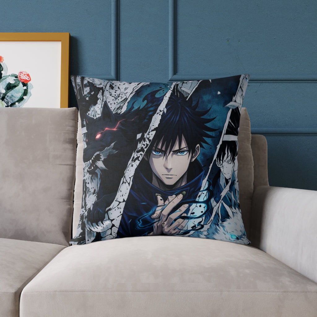Anime Character Pillow | Square Poly Canvas Pillow