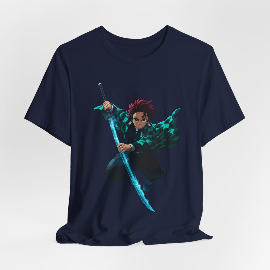 Anime-Inspired Graphic Tee, Unisex Jersey Short Sleeve Tee, Casual Wear, Gift for Fans, Manga Merchandise, Comfortable Style