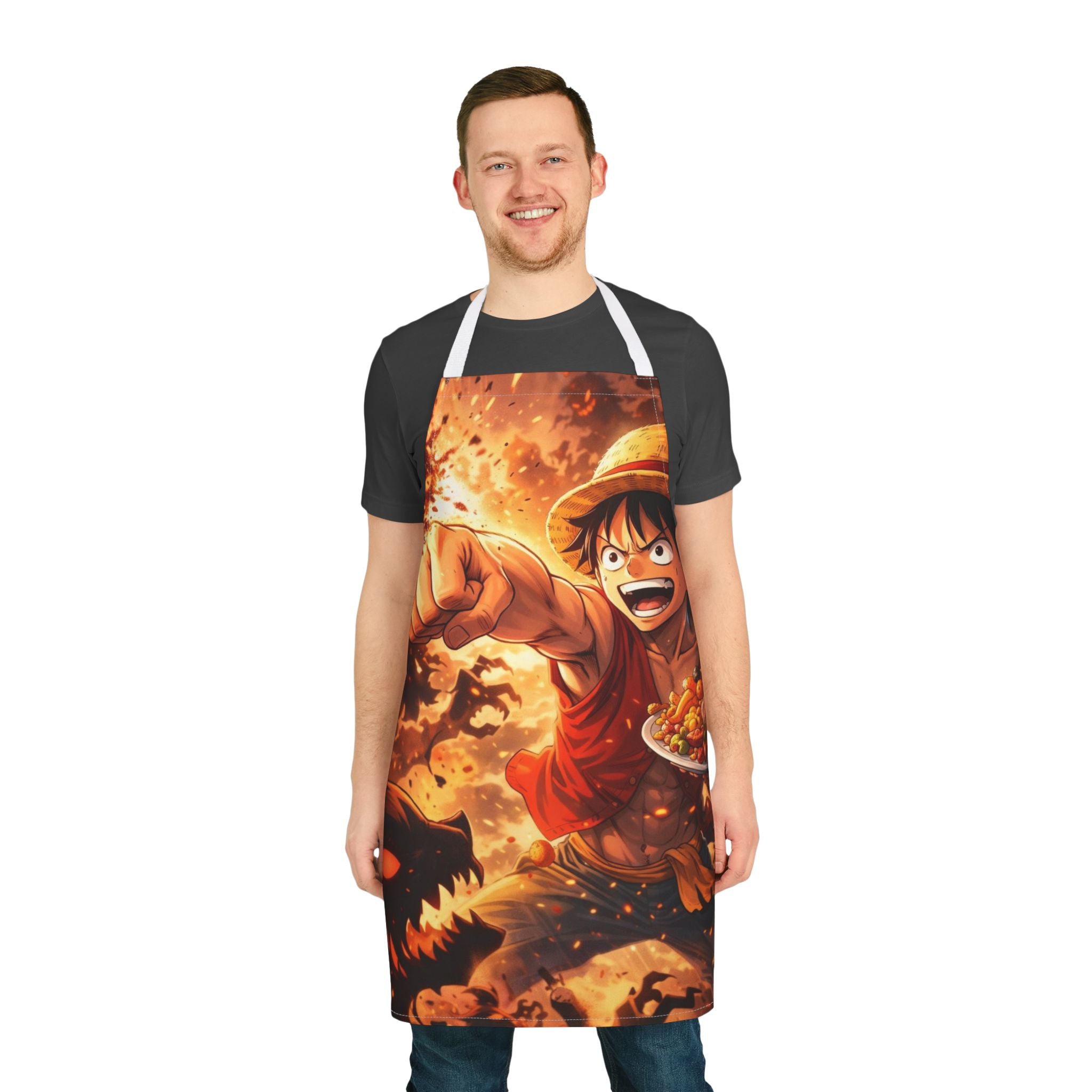 Boy anime art Apron | Pirate  Boy cooking apron