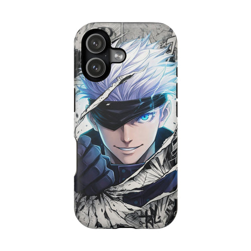Anime Sorcerer Phone Case — Impact-Resistant Protective Cover