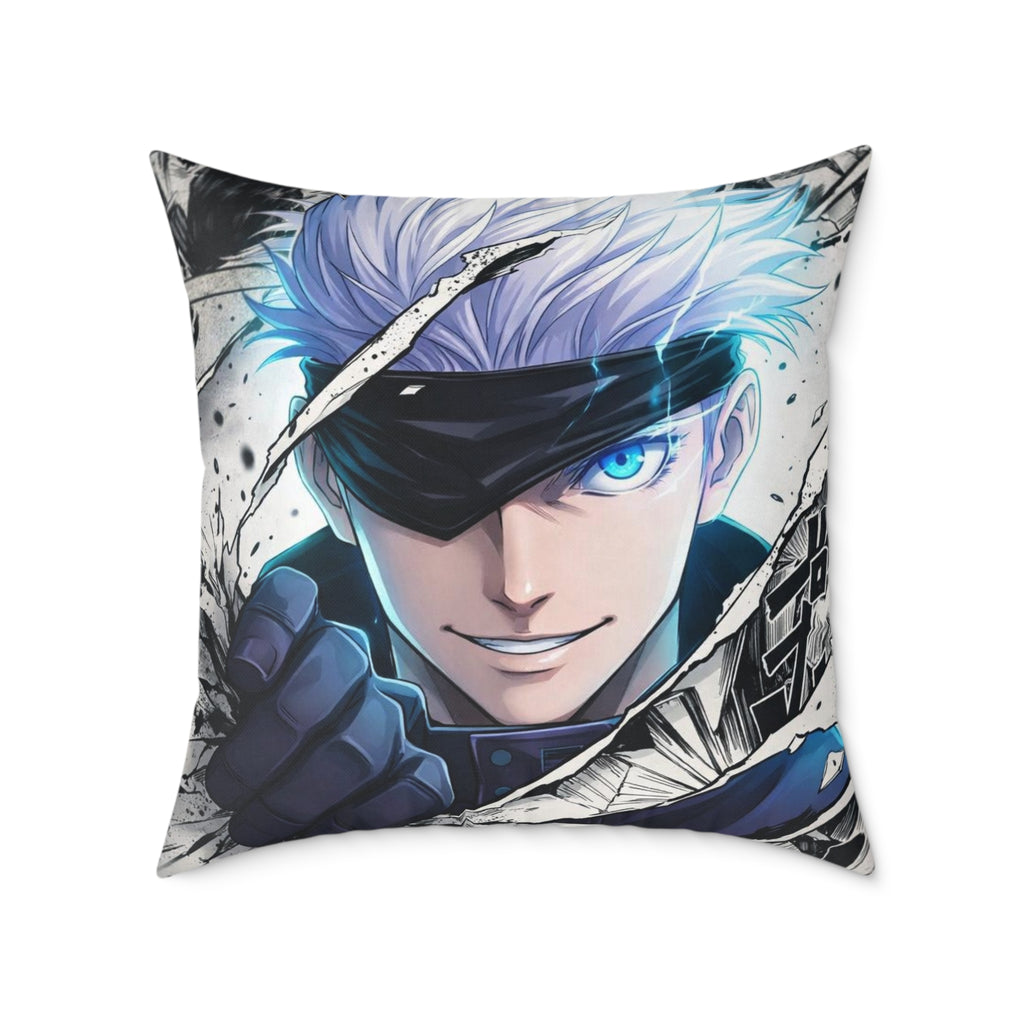 Anime Character Pillow | Square Poly Canvas Pillow