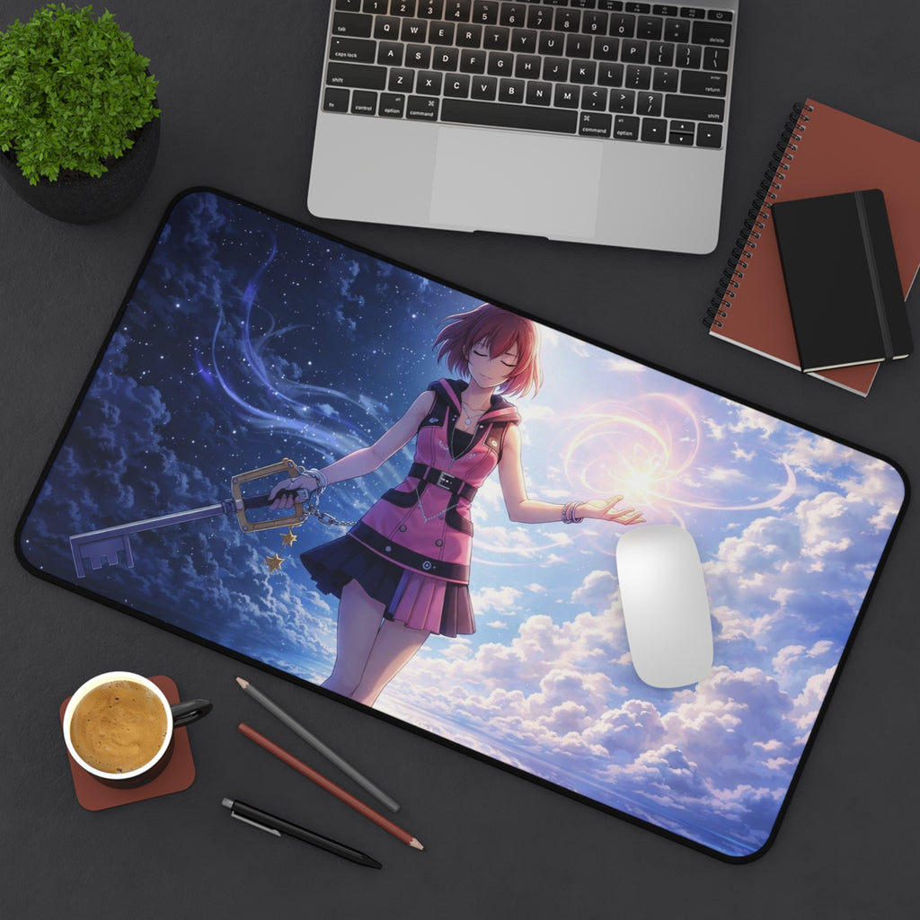 Anime blade Girl Desk Mat — Fantasy Sky Gaming Mouse Pad 